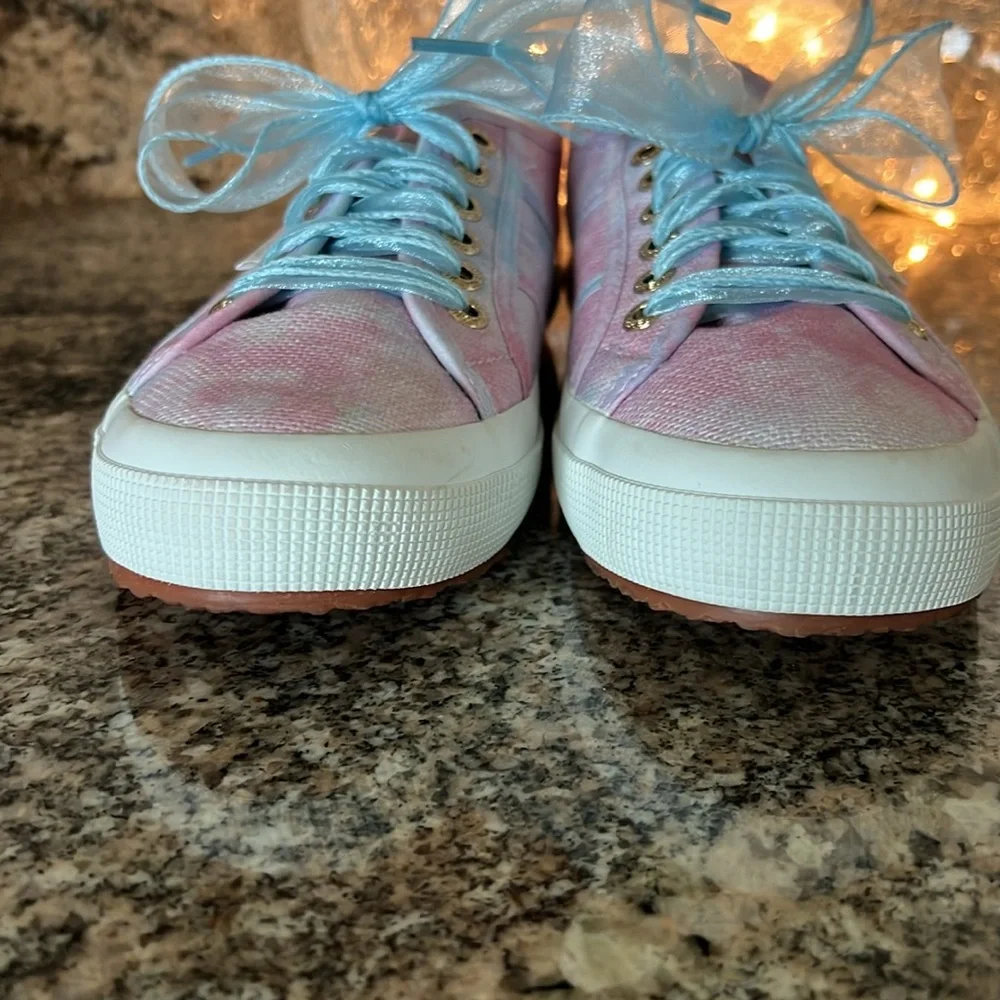 LoveShackFancy x Superga Cotton Candy Sneakers - Picture 7 of 13
